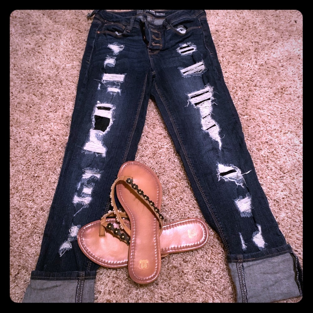 No boundaries cropped capri